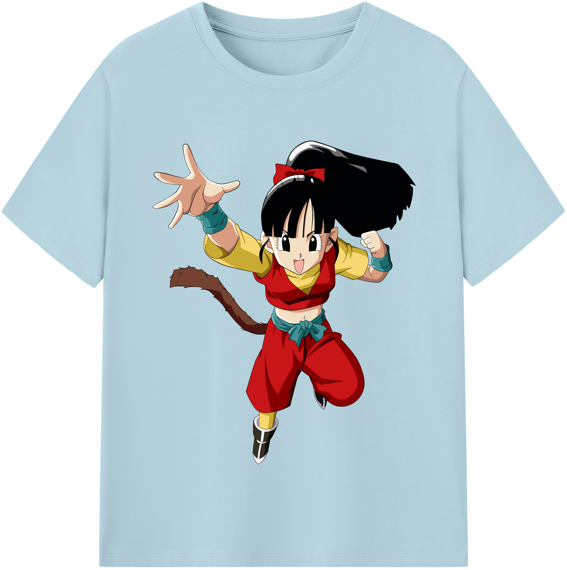 （画像用） ドラゴンボール パン DRAGON BALL Pan 綿100％半袖Tシャツ（フロントプリント）